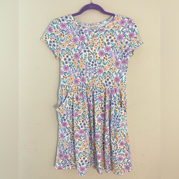 🌸3/$30🌸 Cat & Jack Girls’ Floral Casual Dress - Picture 1 of 5